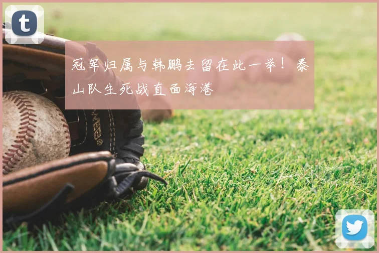 冠军归属与韩鹏去留在此一举！泰山队生死战直面海港